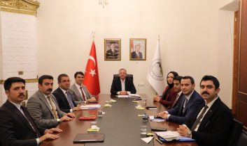 Kars Valisi Ziya Polat’ın başkanlığında “Kaymakamlar Toplantısı” düzenlendi