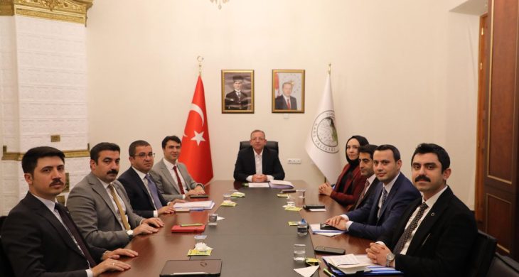 Kars Valisi Ziya Polat’ın başkanlığında “Kaymakamlar Toplantısı” düzenlendi