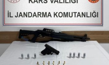 Kars’ta ruhsatsız silah operasyonu: 2 şahsa adli ve idari işlem yapıldı