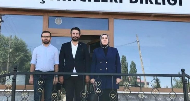 Kars Tarım ve Kırsal Kalkınma İl Koordinatörü Meryem Yıldırım’dan birlik başkanına ziyaret