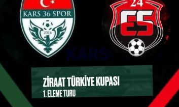 Kars36 Spor, Türkiye Kupası’nda Anagold 24 Erzincanspor ile eşleşti!