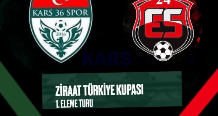 Kars36 Spor, Türkiye Kupası’nda Anagold 24 Erzincanspor ile eşleşti!