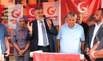 Kars’ta Milli Yol Partisi İl Başkanlığı açıldı
