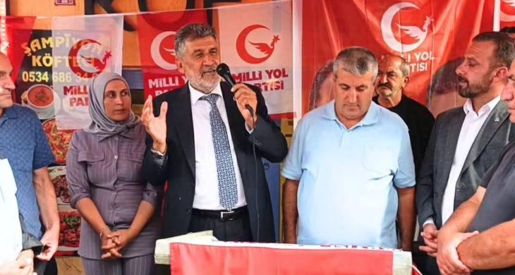 Kars’ta Milli Yol Partisi İl Başkanlığı açıldı