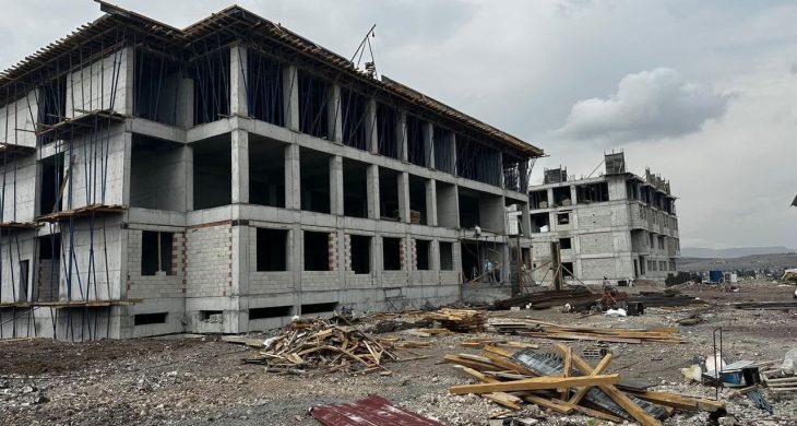 Kars’ta 20 derslikli GAMP Lisesi ve  4 adet atölye inşaatı devam ediyor