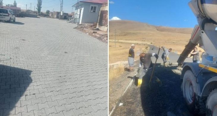 Köylerde altyapı çalışmaları aralıksız devam ediyor