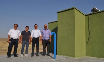 Kaymakam Demirtaş, Su Deposu çalışmasını yerinde inceledi