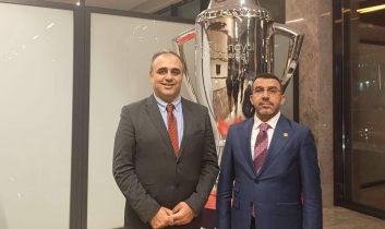 Milletvekili Çalkın’dan TFF’ye ziyaret