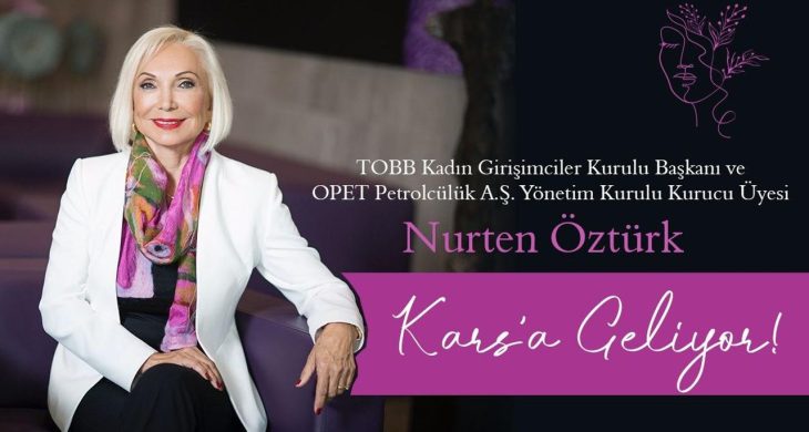 Nurten Öztürk “Serhat’ta İz Bırakanlar” programı için Kars’a geliyor