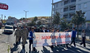 Susuz’da “Dünya Yürüyüş Günü” etkinliği düzenlendi