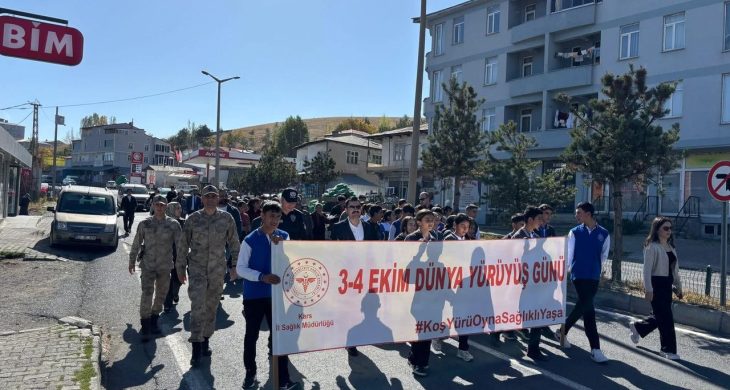 Susuz’da “Dünya Yürüyüş Günü” etkinliği düzenlendi