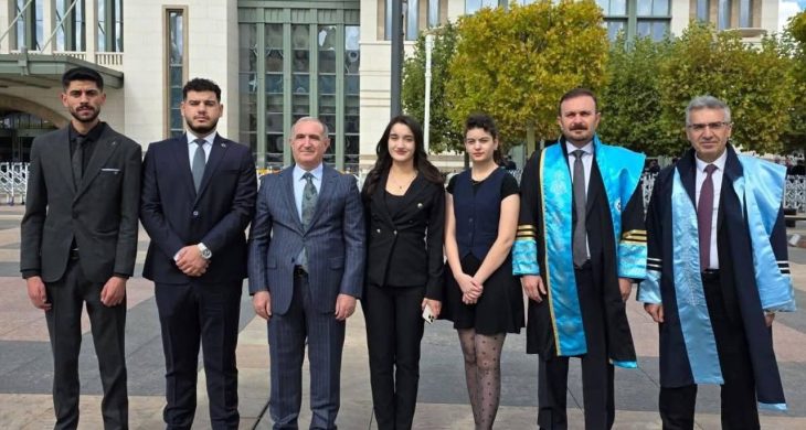 Kafkas Üniversitesi Rektörü Prof. Dr. Hüsnü Kapu, 2025–2026 Akademik Yılı Açılış Töreni’ne katıldı