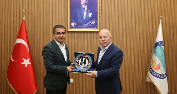 Erzurum Büyükşehir Belediye Başkanı Sekmen’den Kağızman Kaymakamlığı’na Ziyaret