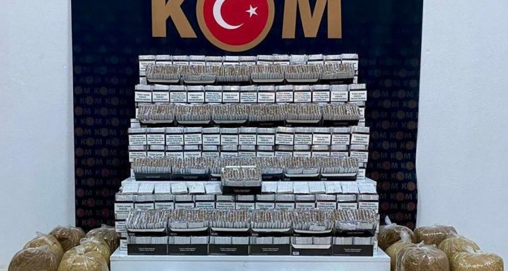 Kars’ta kaçak tütün operasyonu: 80 bin doldurulmuş makaron ele geçirildi