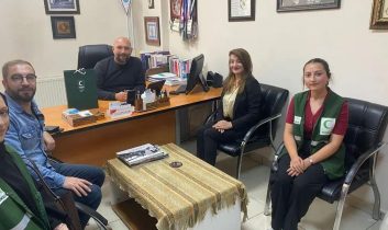 Yeşilay Kars Şubesi’nden Kafkas Üniversitesi’ne anlamlı ziyaret