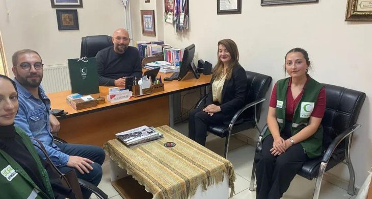 Yeşilay Kars Şubesi’nden Kafkas Üniversitesi’ne anlamlı ziyaret