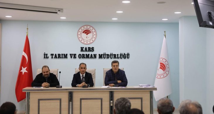 Kars’ta Merkez Köy ve Mahalle Muhtarlarına Yönelik “Genel Tarım Sayımı” Bilgilendirme Toplantısı Düzenlendi