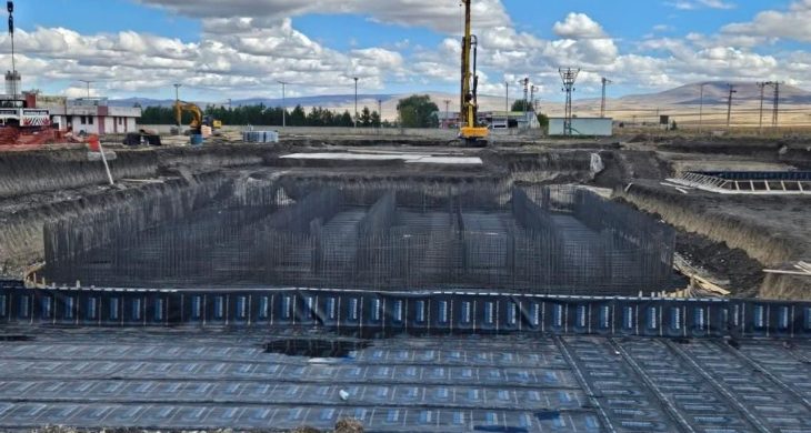 Kars OSB’de Atıksu Arıtma Tesisi inşaatı devam ediyor