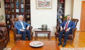 Ahmet Arslan’dan RTÜK Başkanı Ebubekir Şahin’e ziyaret