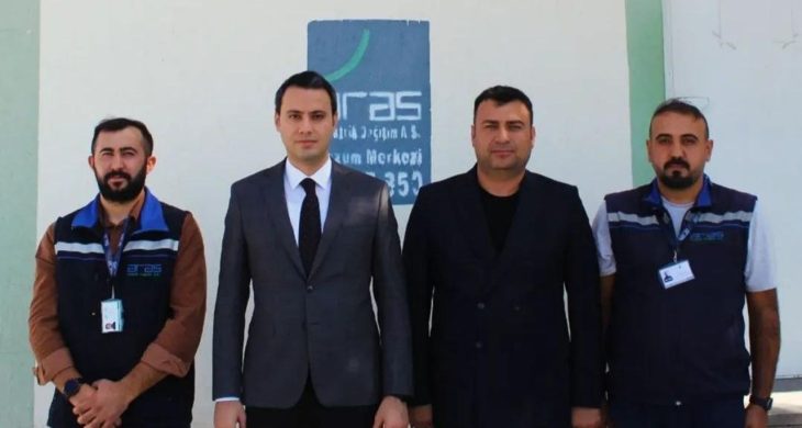 Kaymakam Mehmet Ali Semiz’den Aras EDAŞ’a ziyaret