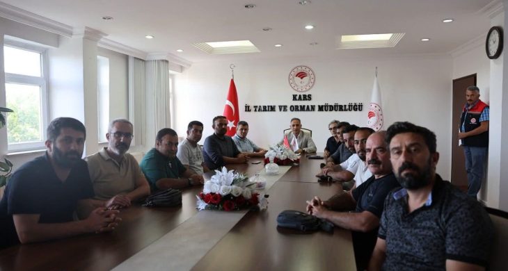 Tarım İl Müdürü Enver Aydın’dan şap aşılama çalışmalarına takın takip