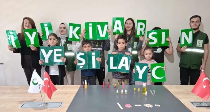 Yeşilay Kars Şubesi’nden çocuklara yönelik “Koku Atölyesi” etkinliği
