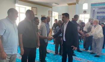 Arpaçay Kaymakamı ve Protokolü Atçılar Köyü’nü ziyaret etti