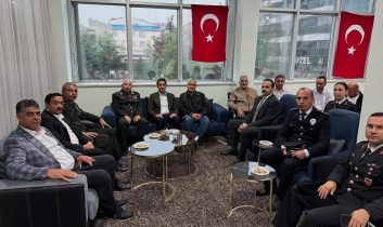 Kaymakam Aslantatar ve Başkan Kılıç’tan Şehit Aileleri ve Gaziler Derneği’ne ziyaret