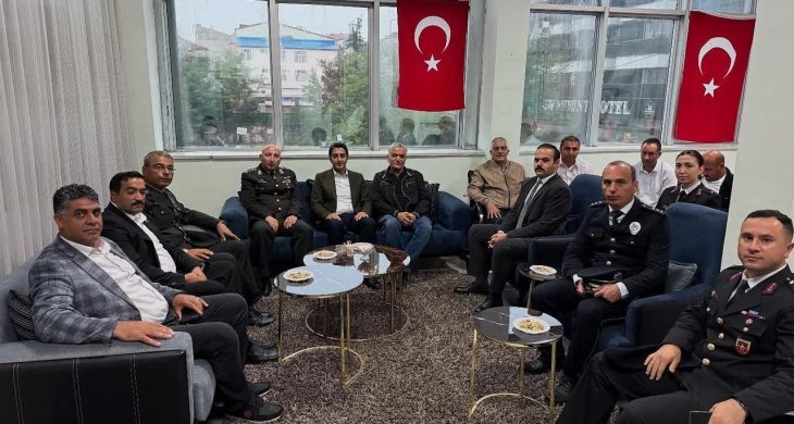 Kaymakam Aslantatar ve Başkan Kılıç’tan Şehit Aileleri ve Gaziler Derneği’ne ziyaret