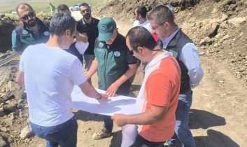 DSİ Kars Bölge Müdürü Serdar Kotan, Kars’taki çalışmaları yerinde inceledi