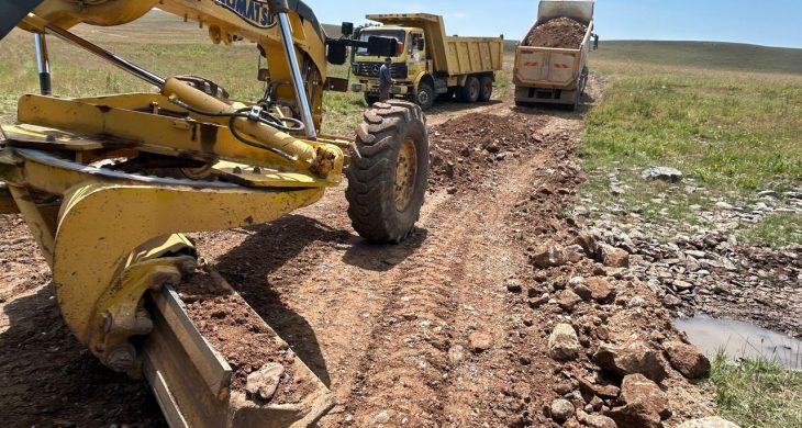Susuz’un yayla yollarında büyük atılım: Aynalı ve Ortalar yolları tamamlandı, sırada Porsuklu var