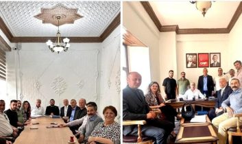 CHP Kars Merkez İlçe Başkanlığı kongre süreci için ilk toplantısını yaptı