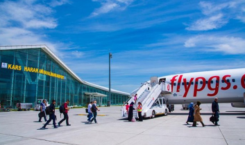 Kars Harakani havalimanı haziran ayında 55 bin yolcuya hizmet verdi