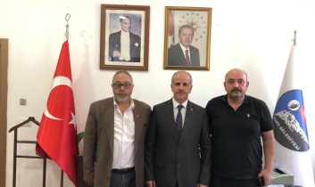 TİMBİR Kars Temsilcisi Daşdelen’den Belediye Başkan Yardımcısı Mehmet Aşasın’a hayırlı olsun ziyareti