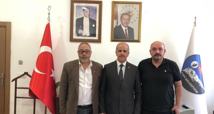 TİMBİR Kars Temsilcisi Daşdelen’den Belediye Başkan Yardımcısı Mehmet Aşasın’a hayırlı olsun ziyareti