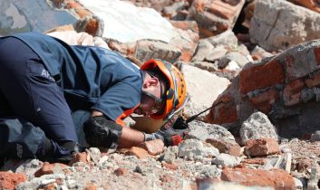 Kars’ta olası bir deprem tatbikatı başarıyla tamamlandı