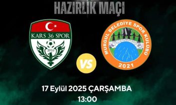 Kars 36 Spor’dan hazırlık maçı daveti