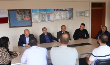Milletvekili Adem Çalkın’dan Gülahmet Aytemiz Güzel Sanatlar Lisesi’ne ziyaret