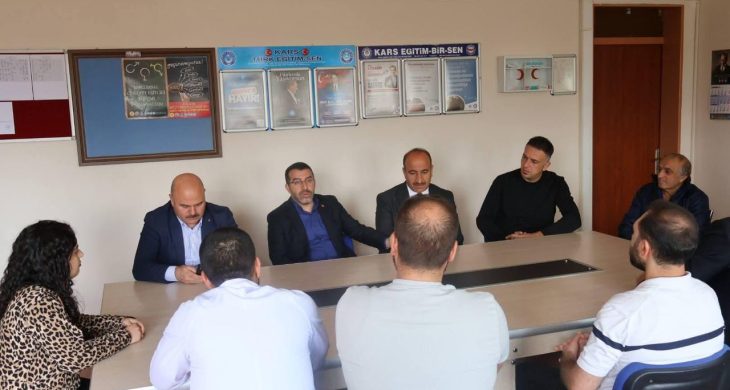 Milletvekili Adem Çalkın’dan Gülahmet Aytemiz Güzel Sanatlar Lisesi’ne ziyaret