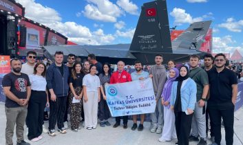 Kars Kafkas Üniversitesi, Teknofest 2025’e katıldı