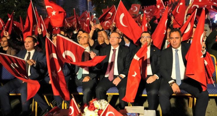 15 Temmuz Demokrasi ve Millî Birlik Günü’nün yıldönümünde Karslılar tek yürek oldu