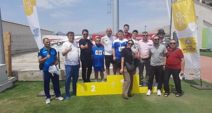 Özel sporcular Türkiye Atletizm Şampiyonası’nda Kars rüzgarı esti