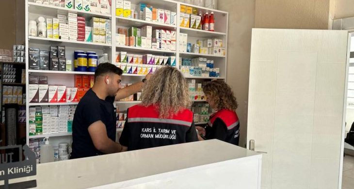 Kars’ta veteriner kliniklerinde kapsamlı denetim