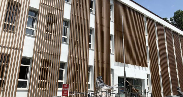 Kars İl Halk kütüphanesi onarım çalışmaları sona yaklaşıyor