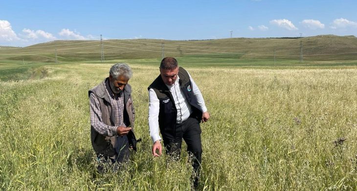 Kars köylerinde sel felaketi sonrası hasar tespiti ve destek ziyareti