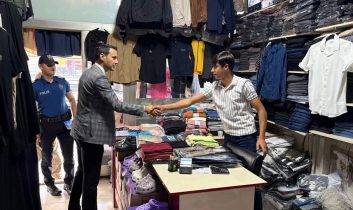 Kaymakam Mehmet Ali Semiz esanafla bir araya geldi