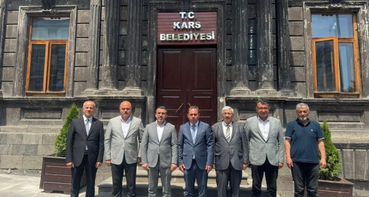 AK Parti Kars Milletvekili Adem Çalkın ve Heyetinden Başkan Senger’e ziyaret