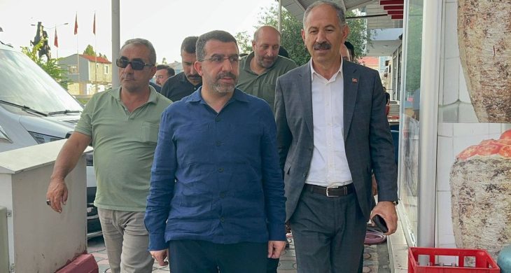 AK Parti Kars Milletvekili Adem Çalkın, Arpaçay’da vatandaşlarla buluştu