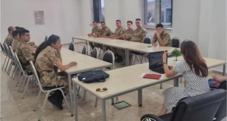 Digor’da kolluk birimlerine 6284 sayılı kanun kapsamında bilgilendirme yapıldı