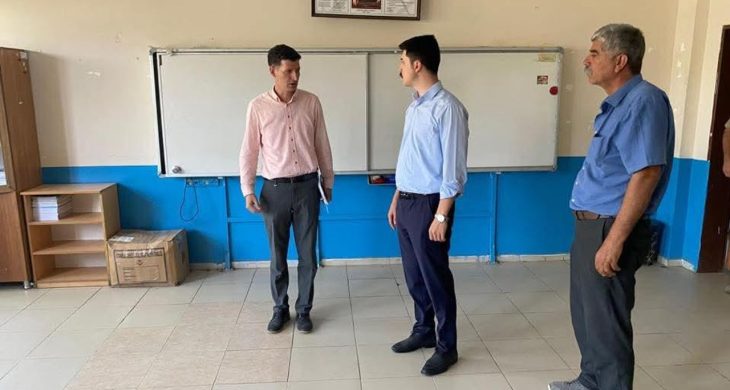 Digor Kaymakamı Ahmed Tayyib Kahraman’dan Kocaköy Okuluna ziyaret